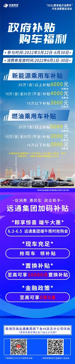 @臨沂人！政府購車補貼來了！#8782
