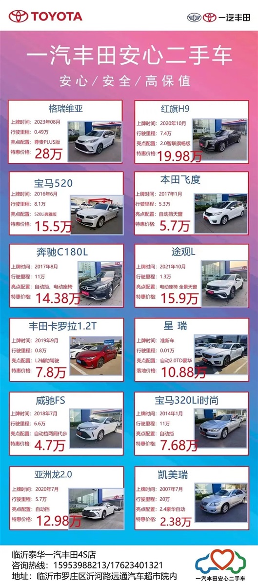【遠通精品二手車推薦】2.58萬起，超多車型任你選！#10964